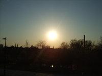 Sun over Poznan