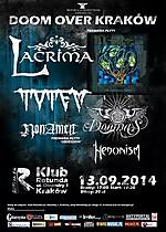 Doom Over Kraków: Lacrima / Totem / Hedonism / Nonamen / Doomas