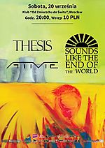 Thesis / Sounds Like The End Of The World / ATME