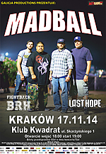 Madball / Fightback BRH / Last Hope