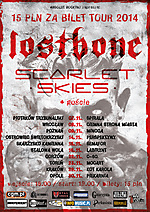 Tour 2014: Lostbone / Scarlet Skies / Clon / War-Saw + II Miejsce Z Dark Promo