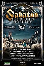 Sabaton / Delain / Frontside / Battle Beast