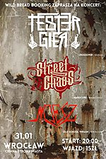 Koncert CSM: TESTER GIER / STREET CHAOS / MIECZ