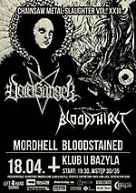 Chainsaw Metal Slaughter vol. XXIII: Voidhanger / Bloodthirst / Mordhell / Bloodstained