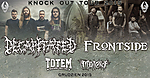 Knock Out Tour 2015: Decapitated / Frontside / Materia / Totem