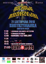 Rockowe Andrzejki Rock Festival Edycja IX
