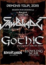 Gothic / Sawblade / Riverqueen / Howling Scar