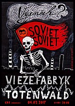 Return To The Batcave Minifestival 2017: Soviet Soviet / Wieże Fabryk / Totenwald / Výsměch?