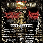 Metal Scrap 20 Years Anniversary Tour, trasa koncertowa, koncerty, D:Hate, Cryogenic Implosion, Regicide Decease, Sadistic Games