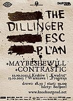 The Dillinger Escape Plan, Koncerty, Maybeshewill, Contrastic, post rock, death metal, grind core