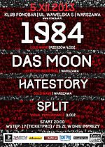 1984, Das Moon, Hatestory, Split, zimna fala, post punk, rock, electro, cold wave
