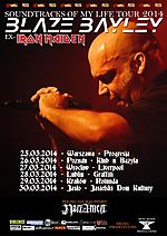 Blaze Bayley, Soundtracks Of My Life Tour 2014, Iron Maiden, Iron Realm Productions