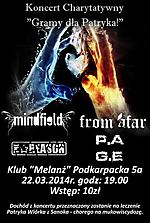 From Afar, Mindfield, P.A.G.E., TheReason, Maniacal Miscreation, Koncerty, metal