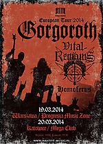 Progresja Music Zone, Gorgoroth, Homoferus, Vital Remains, Under The Sign Of Hell, Destroyer, Incipit Satan, Let Us Pray, Dawn Of The Apocalypse, Forever Underground, Dechristianize, Icons Of Evil