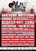 Jarocin Festiwal, punk rock, rock, metal, Anathema, Dezerter, Frontside, Coma, Kult, Matisyahu