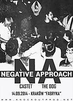 The Dog, Castet, Negative Approach, hardcore, hardcore punk