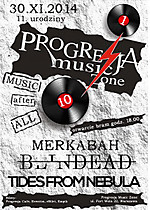11. Urodziny Progresji, Tides From Nebula, Blindead, Merkabah, metal, post metal, alternative rock, post rock