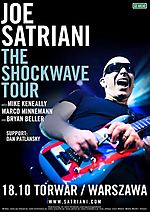 Dan Patlansky, Joe Satriani, Shockwave Supernova, hard rock, jazz rock, rock instrumentalny, The Shockwave Tour