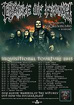 Cradle of Filth, metal, black metal, Hammer of the Witches, symphonic metal
