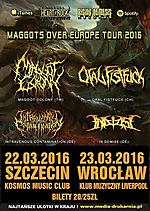 Maggots Over Europe Tour 2016, Maggot Colony, Intravenous Contamination, Oral Fistfuck, In Demise, metal, death metal, progressive death metal