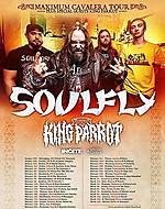 Soulfly, King Parrot, Incite, Lody Kong, PW Events
