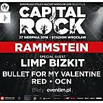 Rammstein, Limp Bizkit, Gojira, RED, OCN, Capital Of Rock, Stadion Miejski, Wrocław.