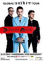 Depeche Mode, Global Spirit Tour, Spirit, new wave, synth pop, alternative rock, Dave Gahan, Martin Gore, Andy Fletcher