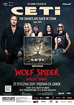 CETI, The Snakes Are Back In Town, Snakes Of Eden, heavy metal, Wolf Spider