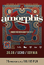 Amorphis, Under The Red Cloud Tour 2017, Under The Red Cloud, melodic death metal, progressive metal, gothic metal