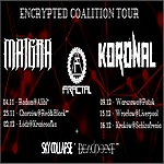 Encrypted Coalition Tour, trasa koncertowa, Maigra, Koronal, Fractal, Sky Collapse, Deadpoint, koncerty, metal 