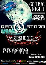 Gothic Night Poznań, Gothic Night Poznań 2018, Red Storm, Arshenic, Electro Fear, KEstrella, gothic rock, gothic metal, dark electro