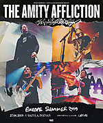 The Amity Affliction, Europe Summer 2019, metalcore, hardcore, metal, Crystal Lake, Cane Hill
