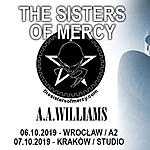 The Sisters Of Mercy, A.A. Williams, Andrew Eldritch