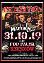 The Exploited, Maid Of Ace, Galicja Productions, punk, punk rock