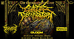 Cattle Decapitation, Disetomb, Internal Bleeding, Gloom, Drizzly Grizzly, Knock Out Productions