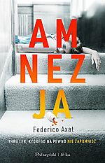 Amnezja, Federico Axat, thriller, sensacja, kryminał, Prószyński i S-ka
