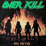 Feel The Fire, Overkill, Megaforce Records, Mercyful Fate, Anthrax, Metallica, thrash metal, Blitz, The Dead Boys, punk rock