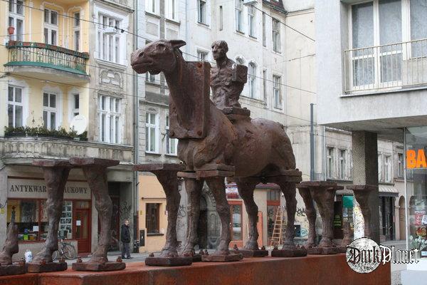 Rzeźba uliczna - Wrocław