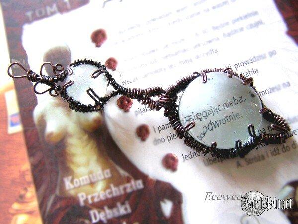 Wisiorek - Black Rosarius