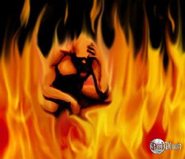 Spalają mnie płomienie samotnosci i zapomnienia.