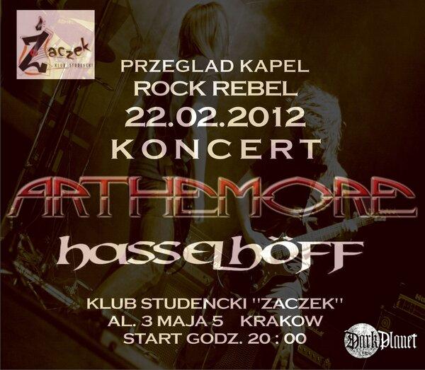 RTHEMORE wystąpi 22.02.2012 w Krakowskim klubie Żaczek w ramach przeglądu rockre