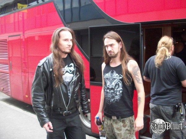 Z wokalistą Finntroll :)