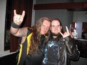 Ja i Radek Zwoliński(basista Alastora) 