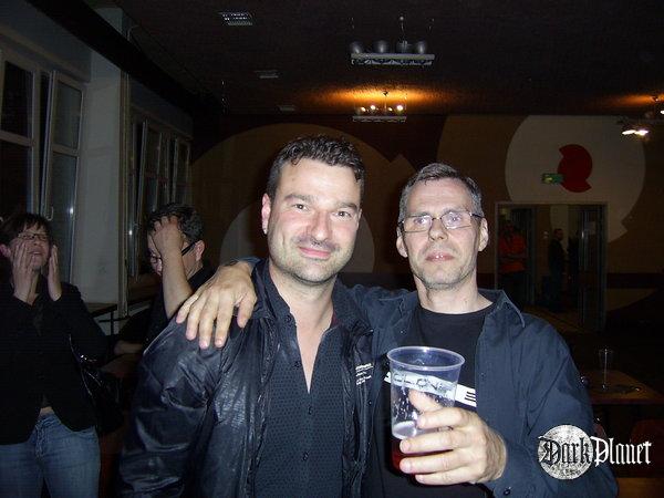 Andy Krüger (Melotron) no i ja :) 