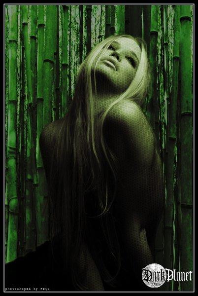 snake skin lady