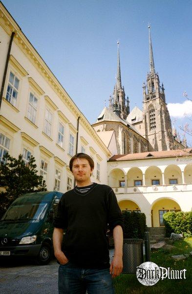 Brno-w tle Katedra św. Piotra i Pawła (Petrov)
