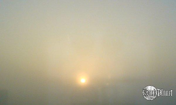 Sleeping Sun ... In the morning :)
