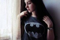 Silver Wolfie Batman t-shirt set