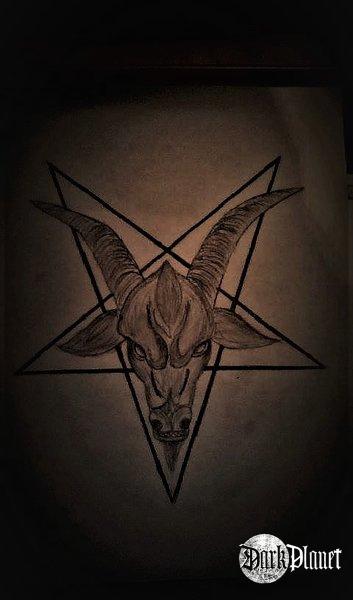 Jedna z prac Satanuuuuuum 