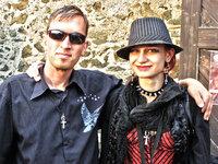 Castle Party [Castle Party 2010] Ja i przyjaciel z Węgier Peter